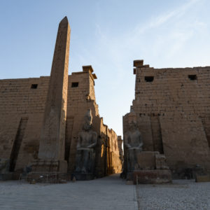 Entrée du temple de Louxor