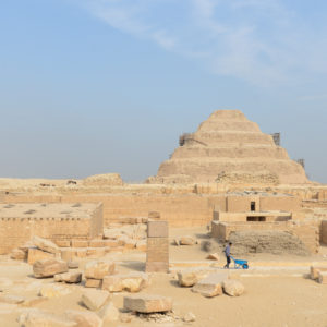 Les fouilles continues à Saqqarah