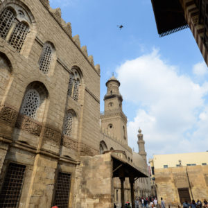 Mosquée de Qalawun près du grand Bazar de Khan el Khalili