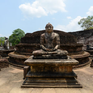 Vatadage sur le site antique de Polonnaruwa